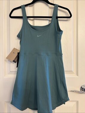 Nike Women's Teal Scoop-Neck Athletic Mini Dress (A3)